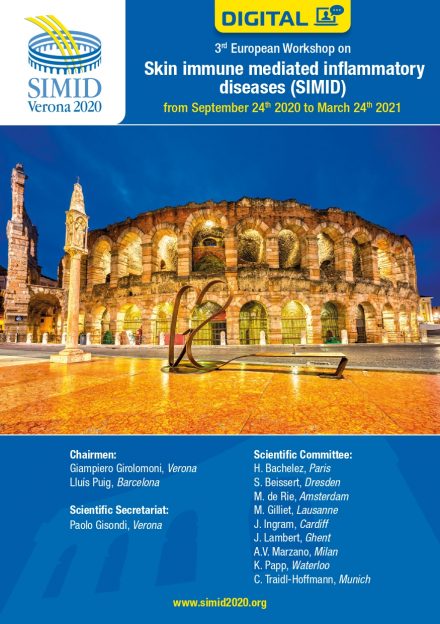 Digital SIMID-3RD European workshop on skin immune mediated inflammatory diseases